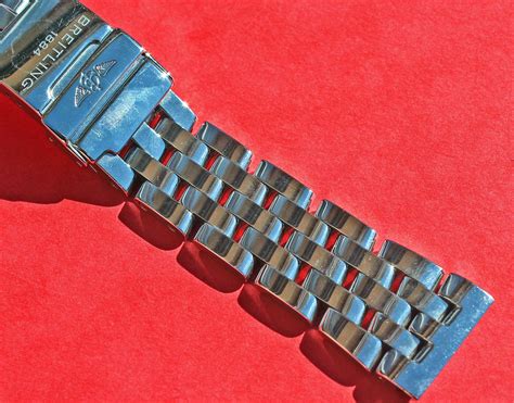 wristbands breitling|Breitling watch bands stainless steel.